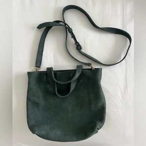 Madewell Suede Leather Bucket Bag